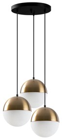 Candeeiro de Teto Bastos – Branco Vintage – 44 x 44 cm