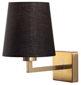 Candeeiro de Parede Profil – Dourado e Preto – 18 x 24 cm