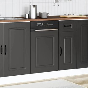 Painel máquina lavar louça Kalmar 45x1,5x67 cm preto