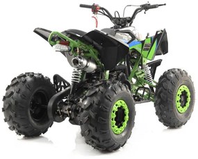 Moto 4 RFZ Falcon Gasolina 140cc R8 semi-automático Verde