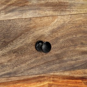 Mesa consola de parede 100x25x20 cm madeira de acácia maciça