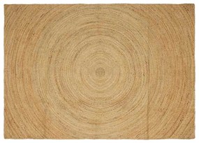 vidaXL Tapete Castanho 200 x 290 cm Juta