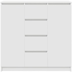 Aparador c/ gavetas 100,5x35x98,5cm derivados de madeira branco