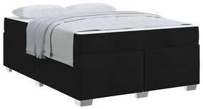 Estrutura da Cama Outros Preto 160 x 200 cm tecido