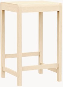 Banco de balcão em madeira de bétula 01