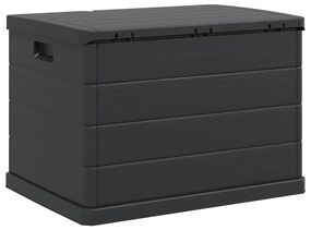 Caixa de Armazenamento para Jardim - Antracite, 77,5 x 54,5 x 53 cm, P