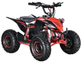 MINI MOTO 4 INFANTIL GASOLINA 50CC MTR MINI KF VERMELHA