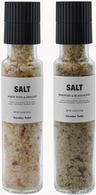 Conjunto de sal White Wine & Rosemary, conjunto de 2