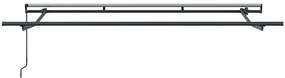 Toldo Retrátil Manual 3,5 x 2m em Metal