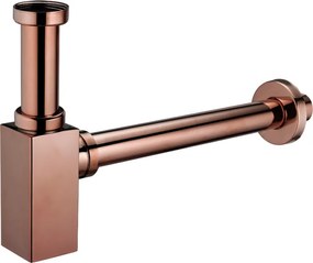 Mexen semissifão de lavatório quadrado, ouro rosa - 79960-60