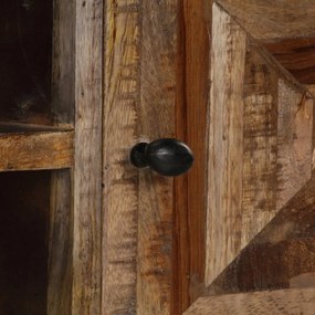 Móvel de TV 118x30x40 cm madeira de mangueira maciça