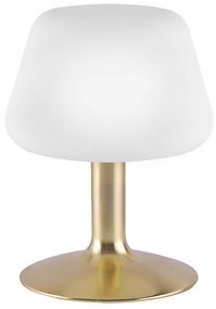 Candeeiro de mesa em latão com dimmer tátil de 3 níveis incl. LED - Tilly Moderno