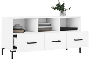Móvel de TV 102x36x50 cm derivados de madeira branco