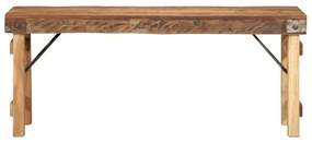 Banco 110x35x46 cm Madeira Recuperada