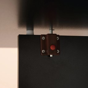 Mesa de Cozinha Dobrável Atman - Preto - Com 2 Prateleiras e Laterais