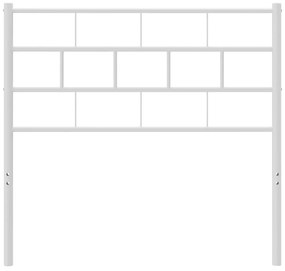 Cabeceira de cama 107 cm metal branco