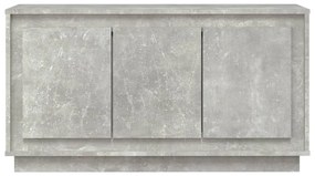 Aparador 102x35x55 cm derivados de madeira cinza-cimento