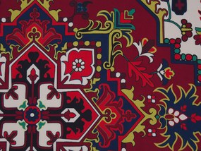 Tapete vermelho 80 x 300 cm COLACHEL Beliani