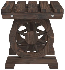 3 pcs conjunto lounge de jardim madeira de abeto maciça