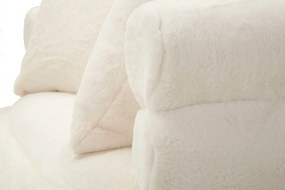 Sofá Glam Soffy Plus de 2 Lugares em Pelo Sintético – 133x68x69 cm – B