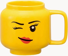 Caneca para crianças em cerâmica Head Small Winking Girl
