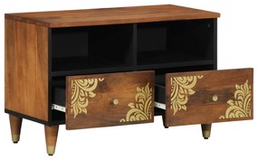 Buffet de TV 70x33x46 cm Madeira Sólida de Mangueira