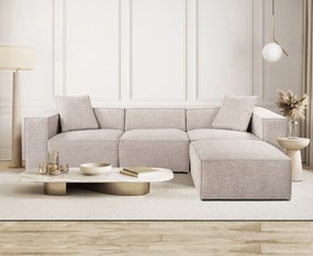 Sofá de Canto Lora – Mocha – 303 cm x 193 cm