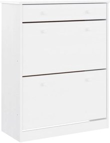 Aparador ALTA 77x35x188 cm madeira de pinho maciça branco