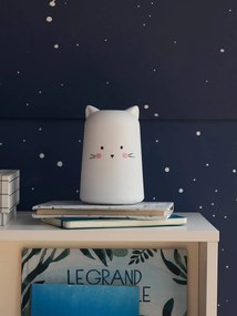 Luz de presença Gato branco