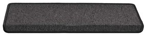 Tapetes de escada 30 pcs 65x21x4 cm antracite