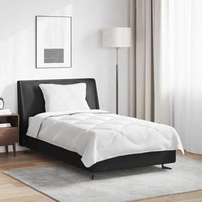 vidaXL Edredom para Todas as Estações 2 pcs Branco Microfibra