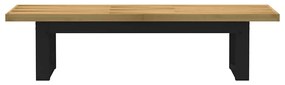 Banco de jantar NOAIN pernas forma U 180x40x45 cm pinho maciço