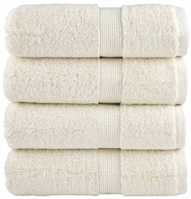 Toalhas de bidé premium SOLUND 4 pcs 30x50 cm 600 gsm creme