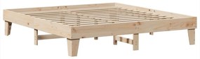 Cama sem colchão 180x200 cm madeira de pinho maciça