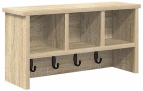Cabideiro de Parede Carvalho sonoma 50 x 16 x 26 cm