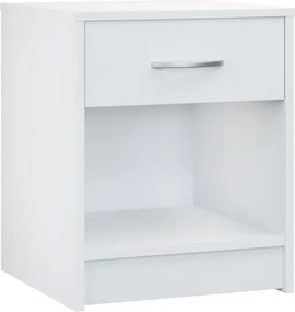 Mesa de cabeceira Hamburgo 50x40x35cm Branco
