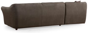Sofá de Canto Mentis – Castanho – 288x108x79 cm