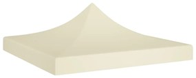 Teto para tenda de festas 2x2 m 270 g/m² cor creme