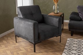 Cadeira Wing Mustang – Antracite – 88x86x88 cm