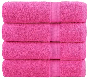 Toalhas de banho premium SOLUND 4 pcs 100x150 cm 600 gsm verde