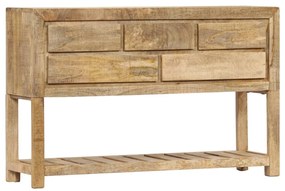 Aparador 120x30x75 cm madeira de mangueira maciça