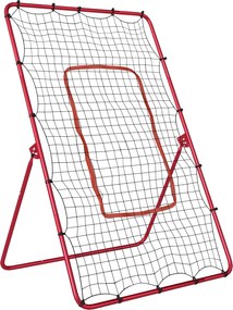 SPORTNOW rede de rebatida portátil para beisebol com 4 ângulos ajustáveis. | Aosom Portugal