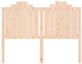 Cabeceira de cama 146x4x110 cm pinho maciço