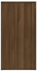 Aparador 120x36x69 cm madeira processada carvalho castanho
