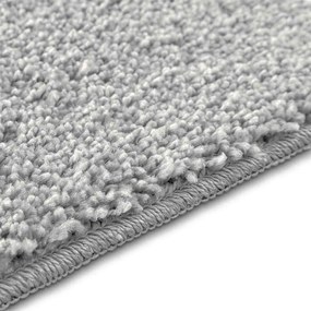 Tapete de Banho Retangular Cinzento 60x90 cm Polipropileno Antiderrapa