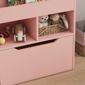Estante com Prateleiras – Modelo Uppsala – 60x29 – Madeira – 6 Níveis