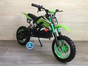 Moto criança eletrica Moto Cross 36V 800W Verde