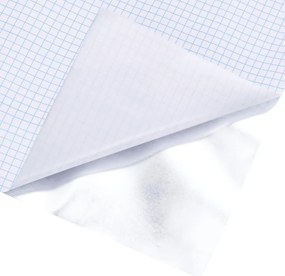 Autocolantes para móveis 90x500 cm PET prateado