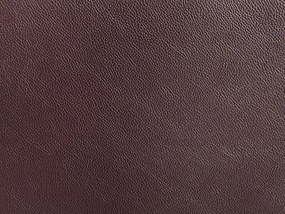 Sofá de 3 lugares em pele castanha CHESTERFIELD Beliani
