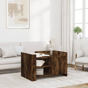 Mesa de centro 80x50x50 cm derivados de madeira carvalho fumado